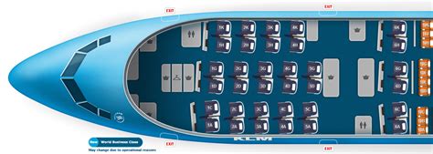 klm 777 300 business class seat map